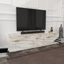 Hanah Home Soporte para TV Blanco Mármol